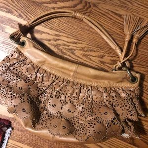 Anthropologie leather bag